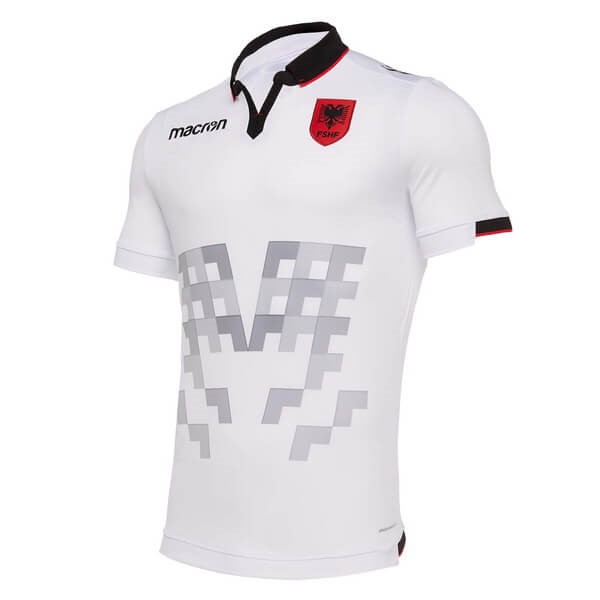 Tailandia Camiseta Albania 2ª 2019 Blanco